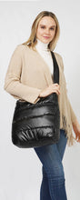 Puffy Crossbody Bag-Black