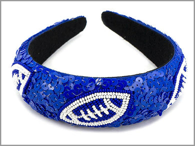 Football Sequined Headband