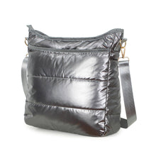 Puffy Crossbody Bag-Grey