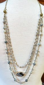 Florence Necklace Grey
