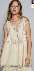 VNeck Relaxed Fit Tank