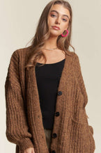 Button Down Cozy Sweater Cardigan