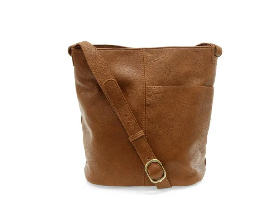 Bindi Front Slip Pocket Bucket Bag