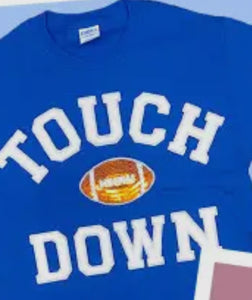 Soft Chenille Touchdown Graphic Sweatshirt