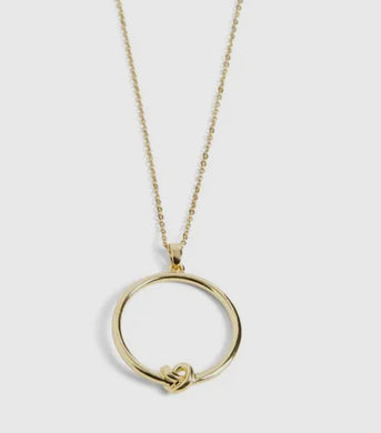 Gold Knot Necklace