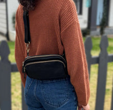 Kylie Double Zip Sling/Belt Bag