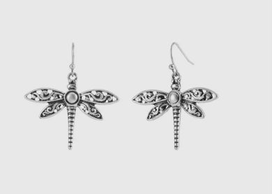 Dragonfly Dangle Earrings