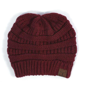 CC Thick Warm Cable Knit Beanie