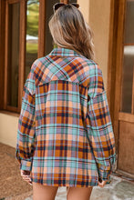 Plaid Print Loose Shirt
