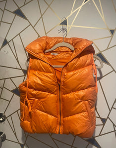 Puffer Vest with Hood
