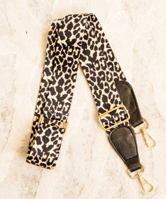 Leopard Clip On Handbag Purse Shoulder Strap
