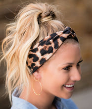Leopard Twist Headbands
