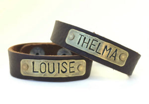 Thelma & Louise Leather Bracelet