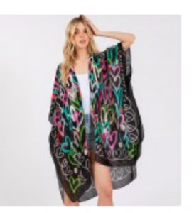 Lightweight Sheer Kimono