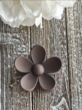 Oversize Matte Flower Hair Clip