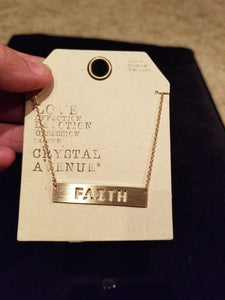 Faith or Blessed Necklaces