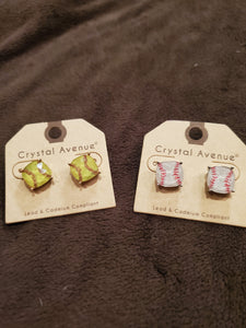 Cushion Sport Stud Earrings