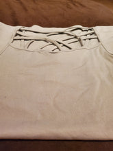 Seamless Tank with Criss Cross Detail