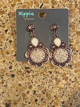 Druzy Dangling Earrings