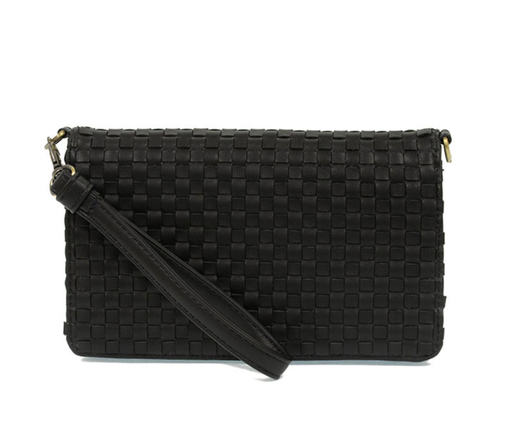 Wide Woven Mini Crossbody