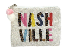 Beaded Coin Purse With Zipper Closure